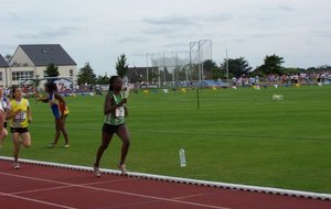 Christelle MESSINA à 250 m de la médaille 