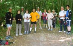 Marche nordique sortie à Molineuf (41) Bilan
