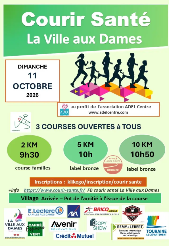 Course solidaire à la Ville aux dames