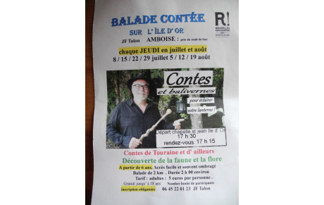 Le conteur de l'île d'Or est de retour